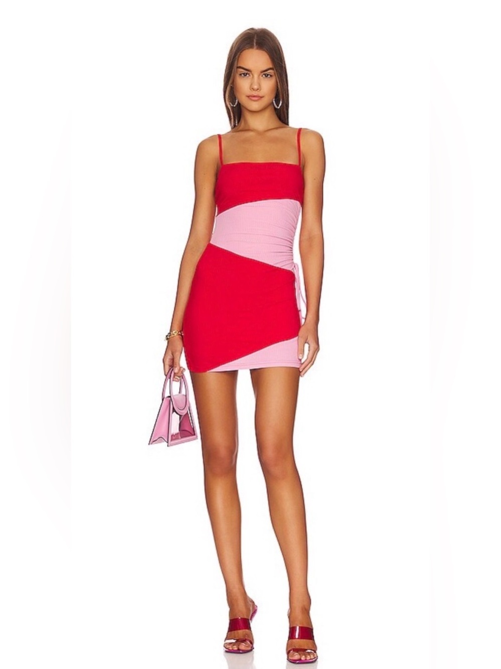 More To Come Audrina Colorblock Mini Dress - Picture 1 of 8